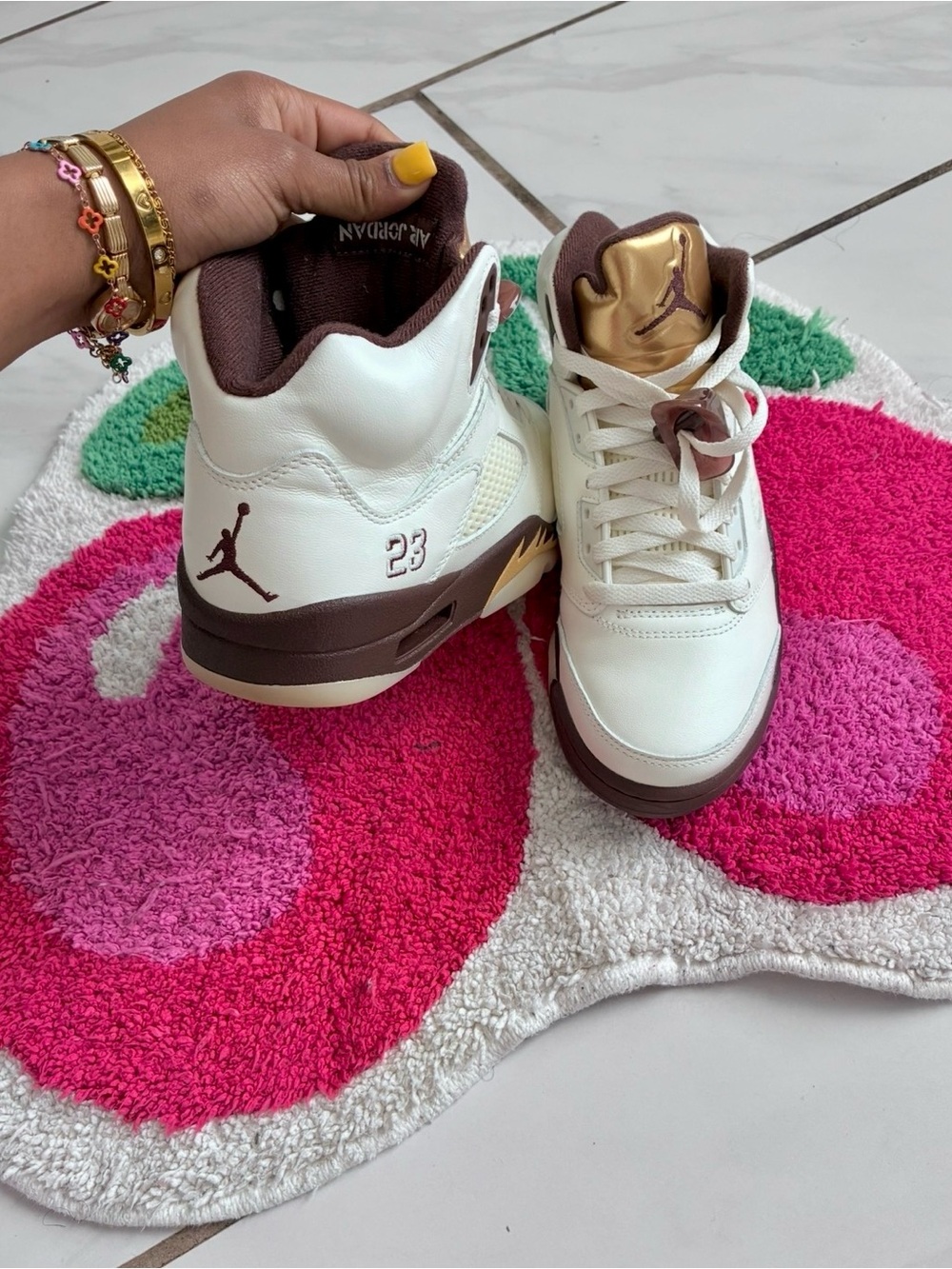 Jordan Golden Ticket Retro 5 Sneakers